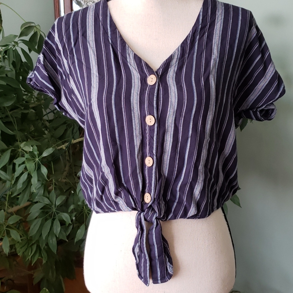 Striped dress shirt